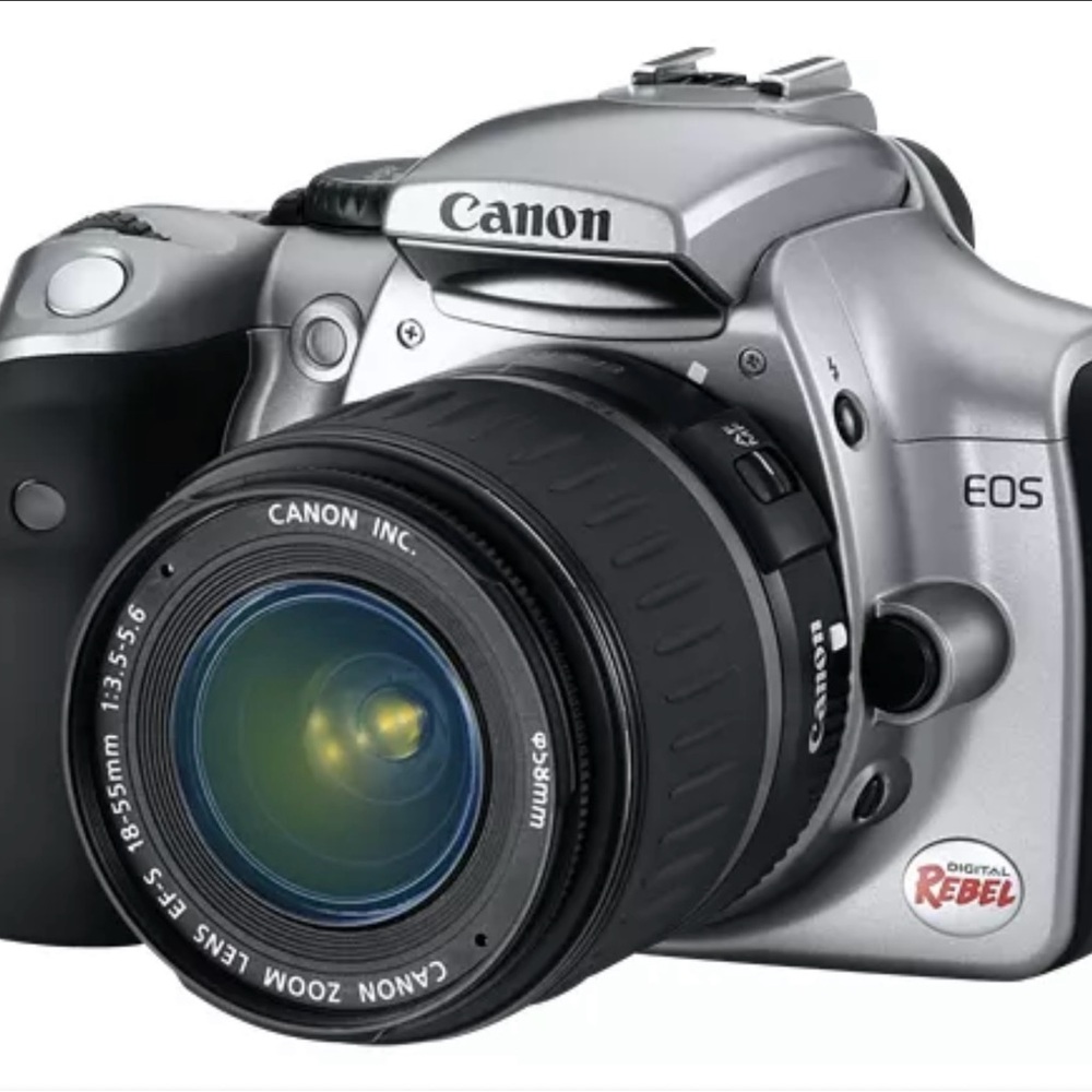 Canon EOS Digital Rebel Silver Camera